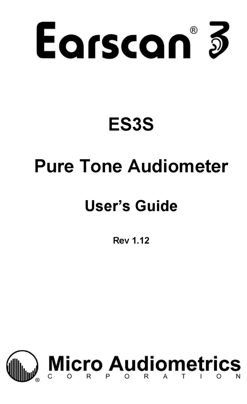 Micro Audiometrics ES3S user guide