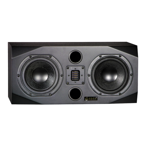 Adam P33A User manual