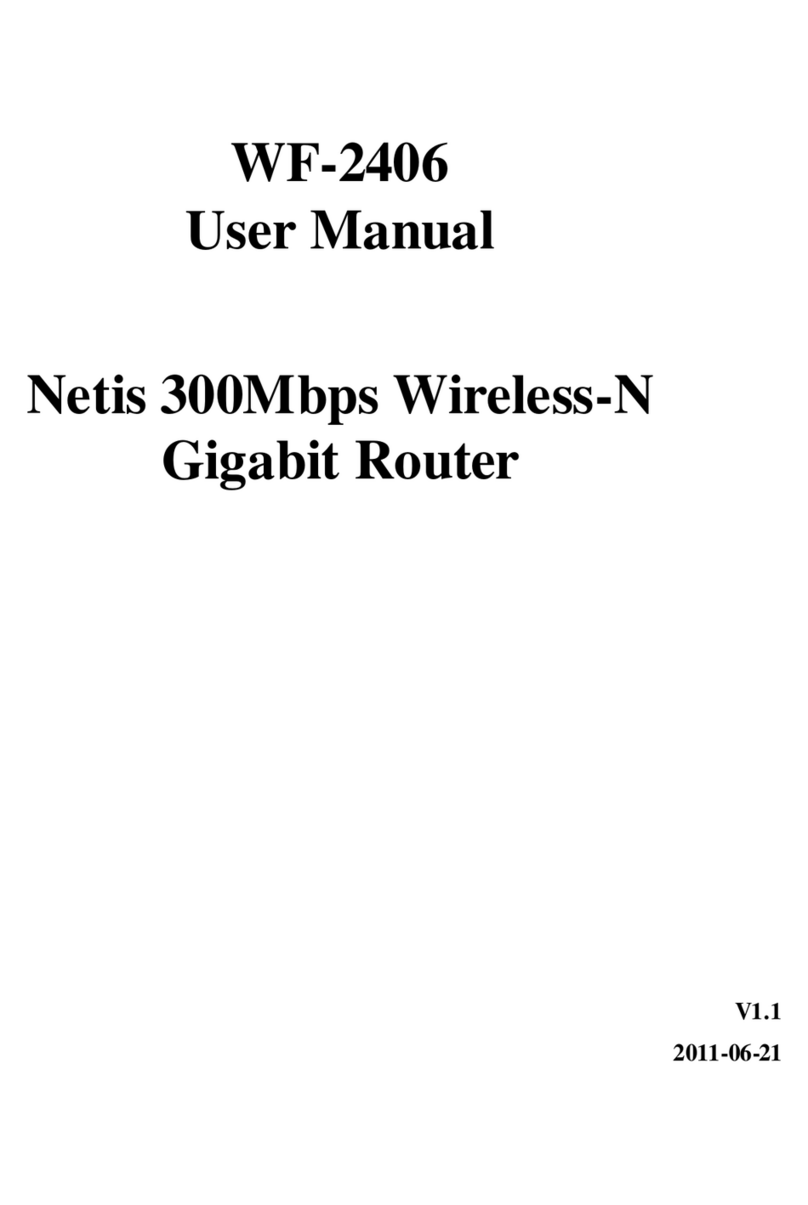 Netis WF-2406 user manual Netis WF-2406 user manual