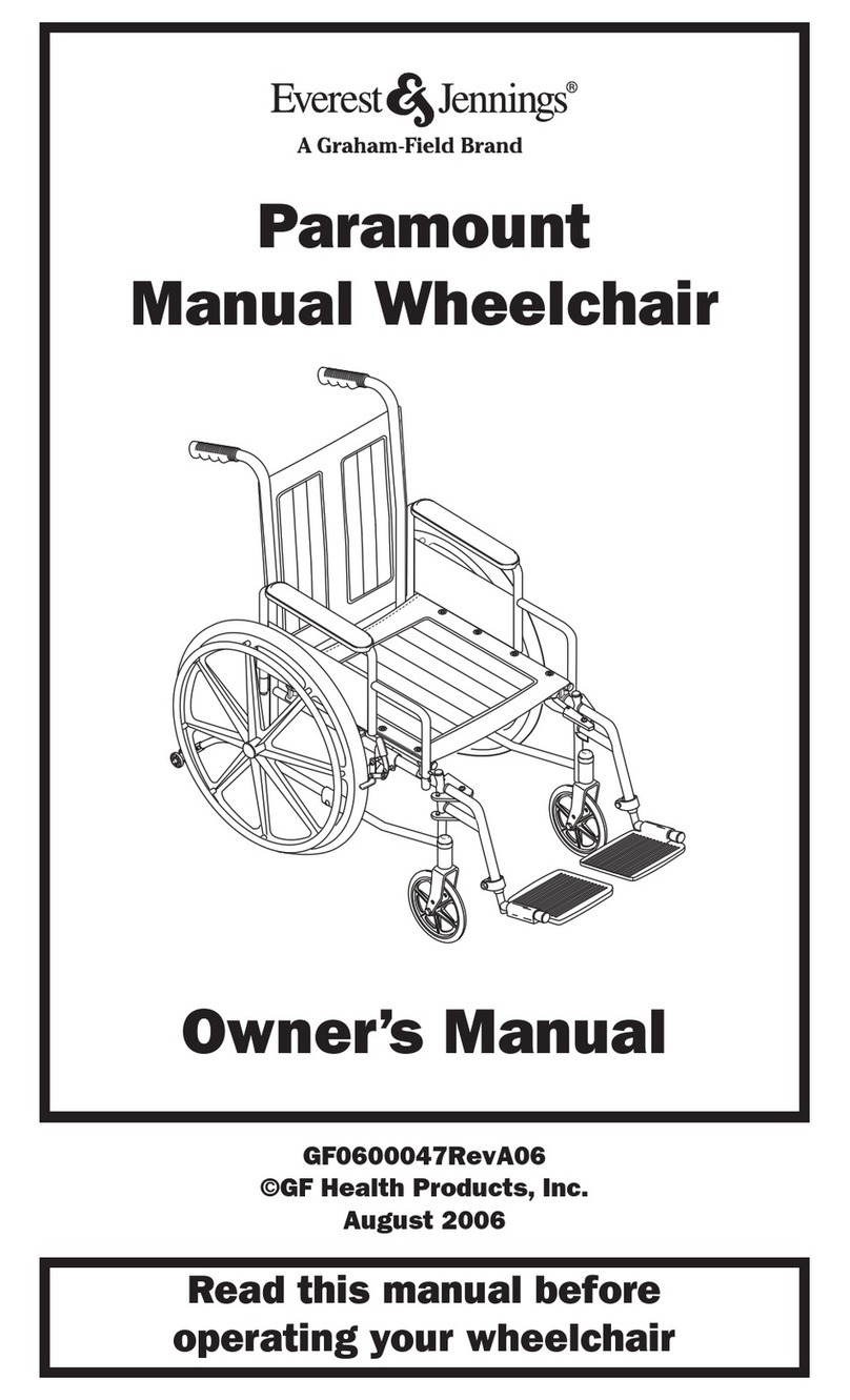 Everest & Jennings Paramount User manual Everest & Jennings Paramount User manual