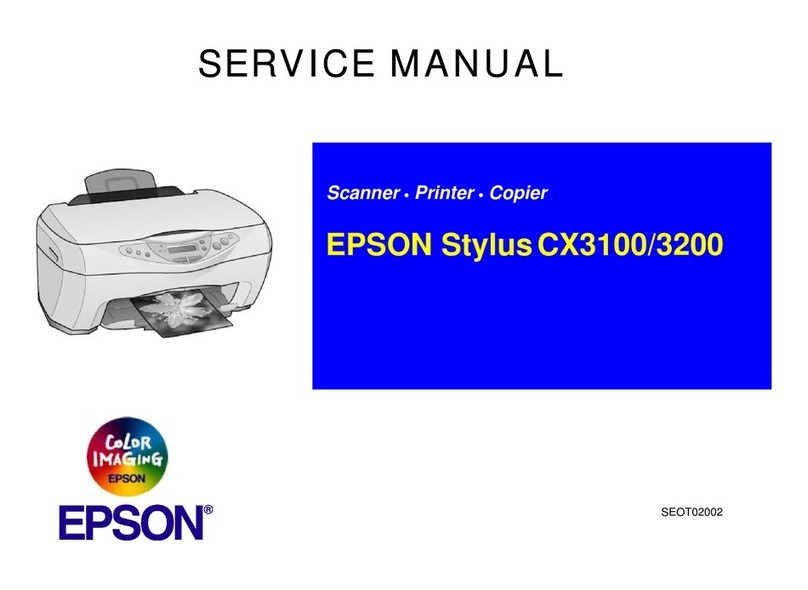 Epson Stylus CX3100 User manual