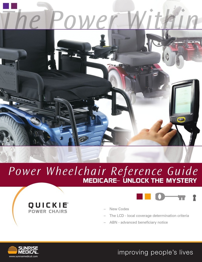 Sunrise Medical Quickie P-222 SE User manual