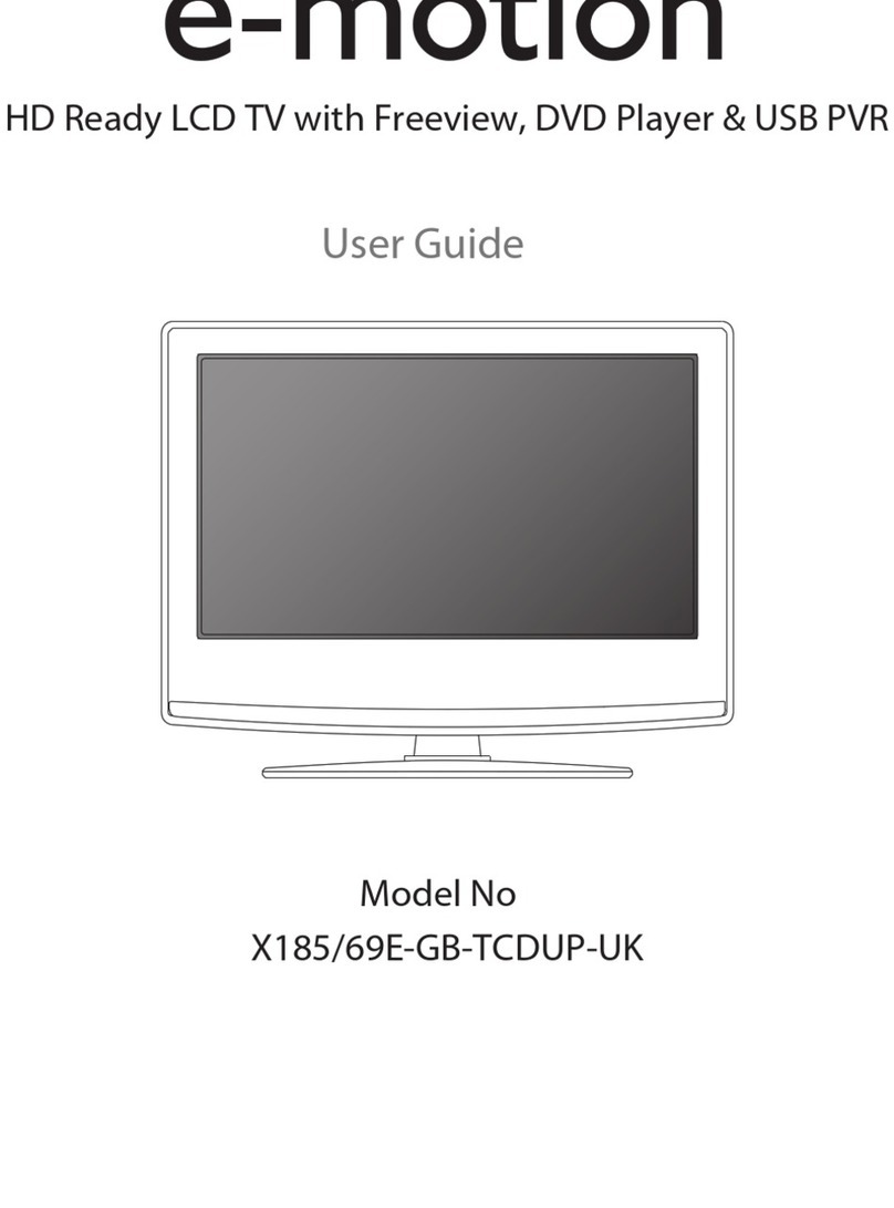 e-motion X185/69E-GB-TCDUP-UK User manual