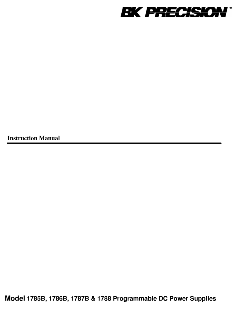 B+K precision 1785B instruction manual