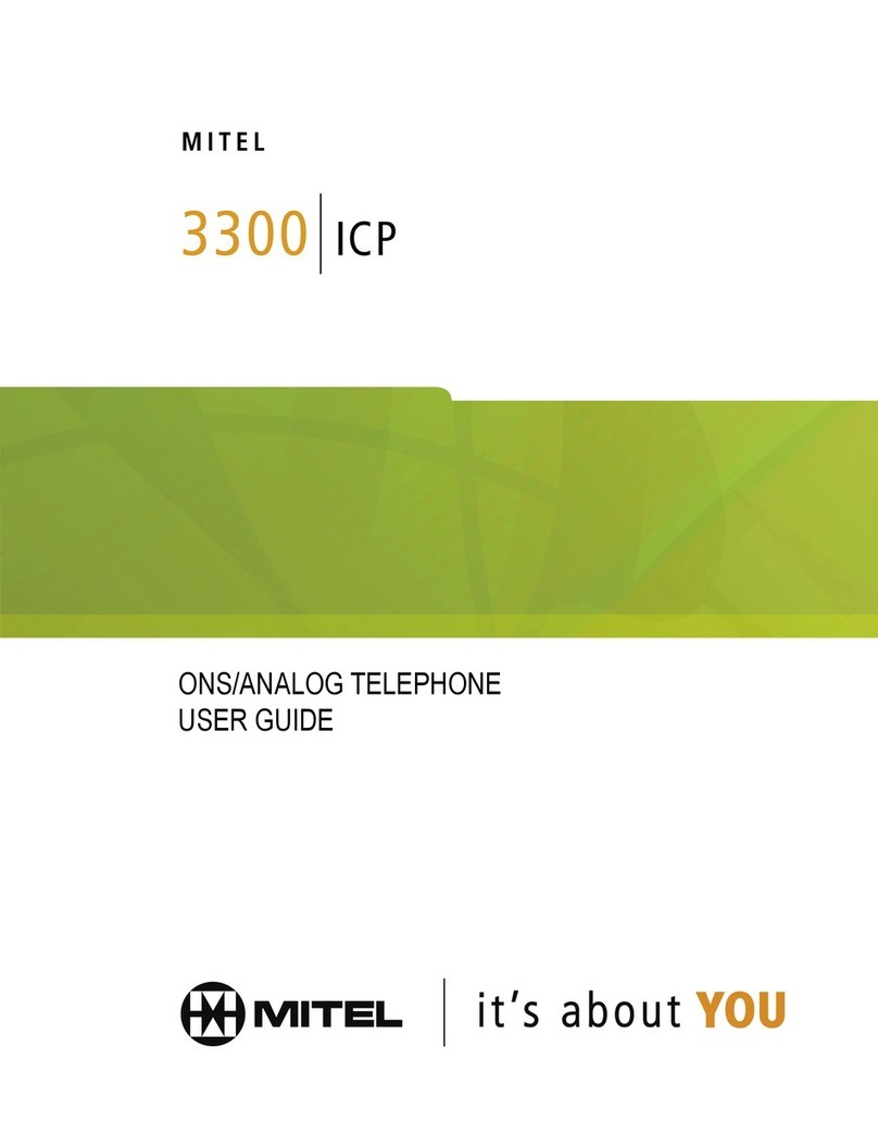 Mitel Navigator 3300 ICP User manual