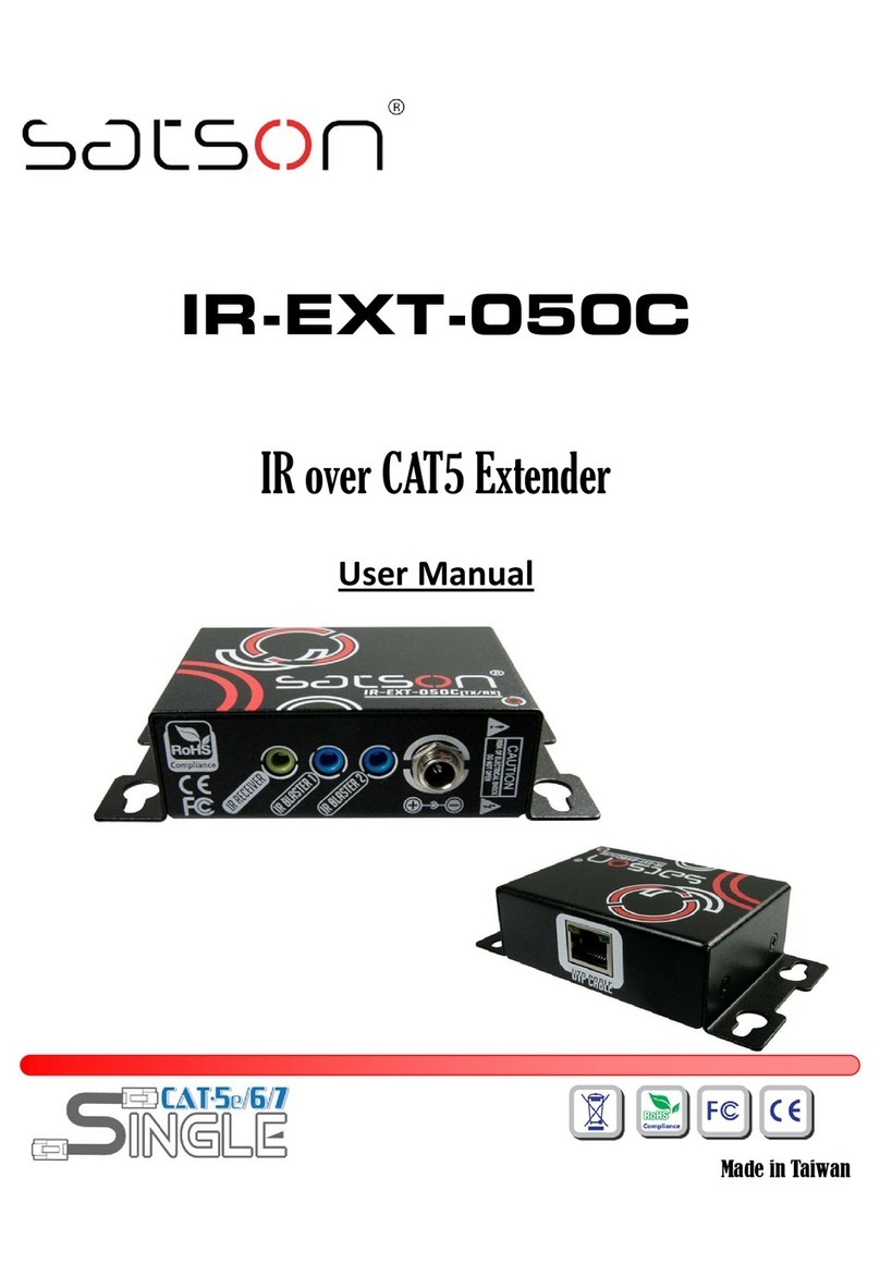 Satson IR-EXT-050C user manual