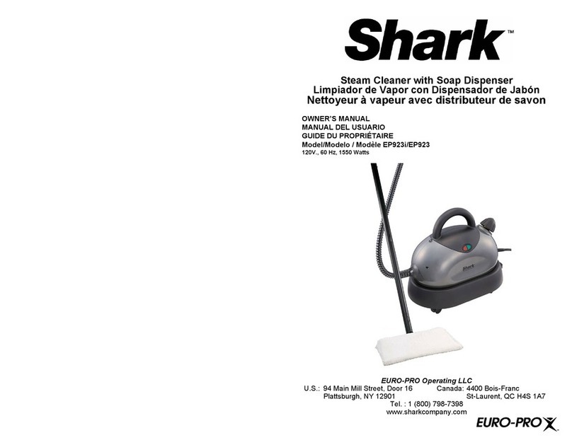 Shark EP923i owner's manual