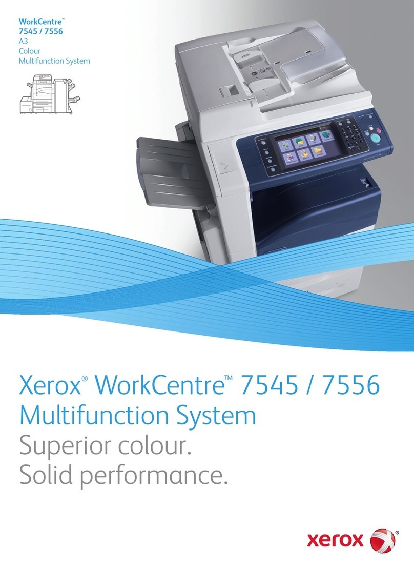 Xerox WorkCentre 7545 User manual