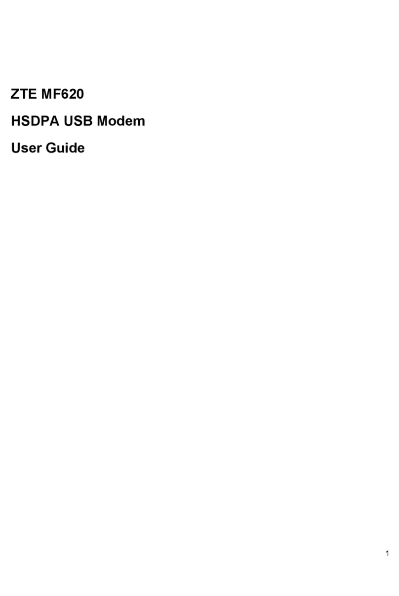 Zte MF620 User manual