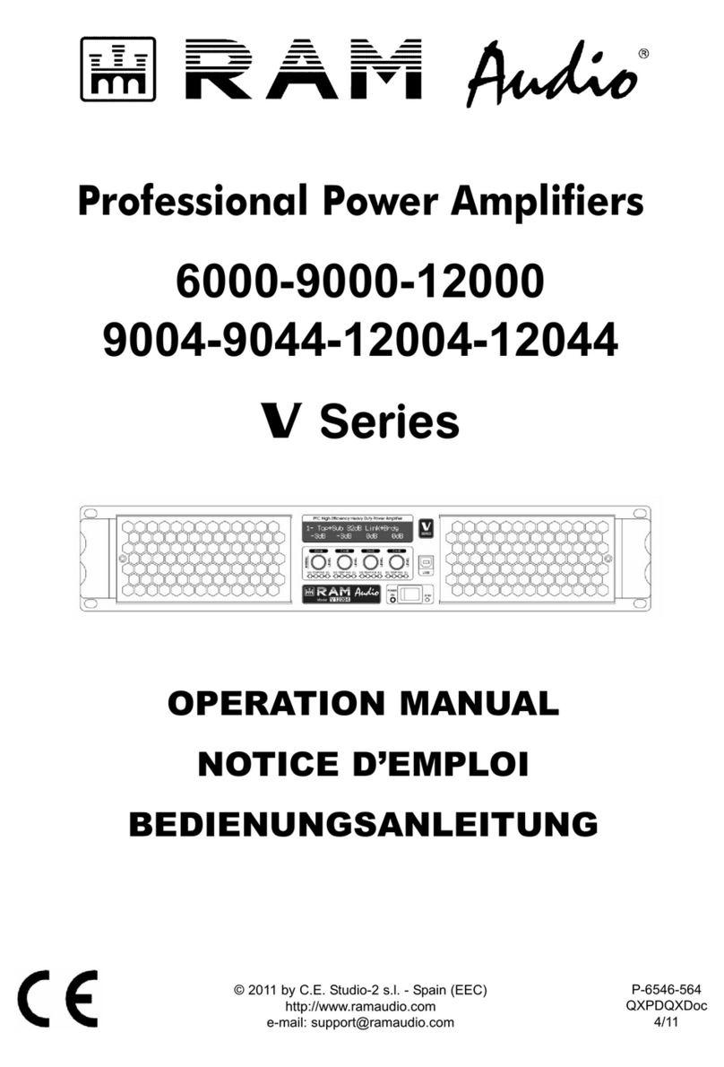 RAM 6000V User manual