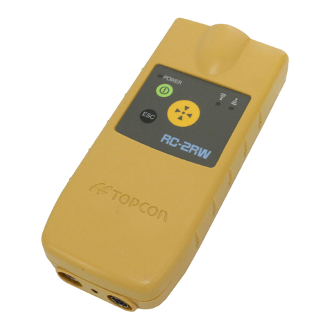Topcon RC-2W User manual