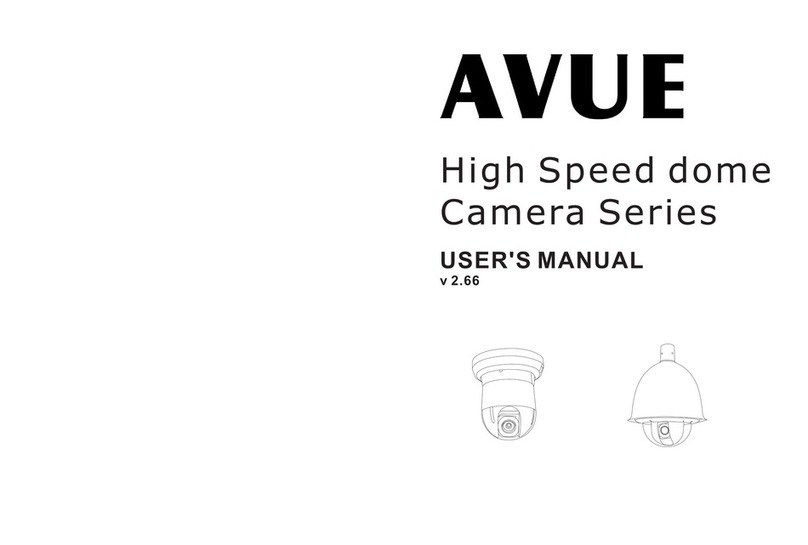 Avue High Speed dome Camera Series User manual