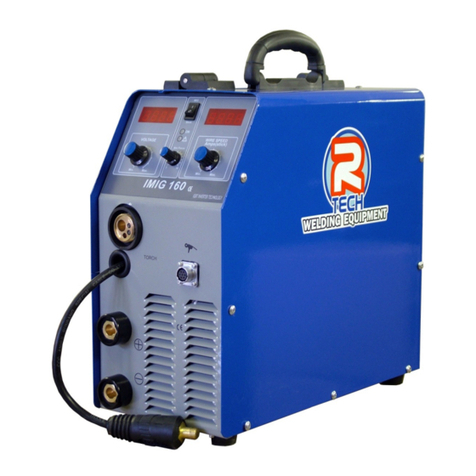 Rtech I-MIG160 MIG User manual Rtech I-MIG160 MIG User manual