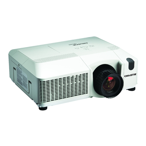 Christie LWU420 User manual