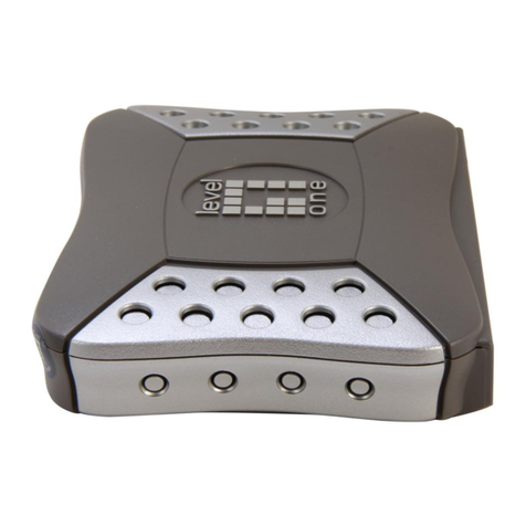 LevelOne FBR-1418TX User manual
