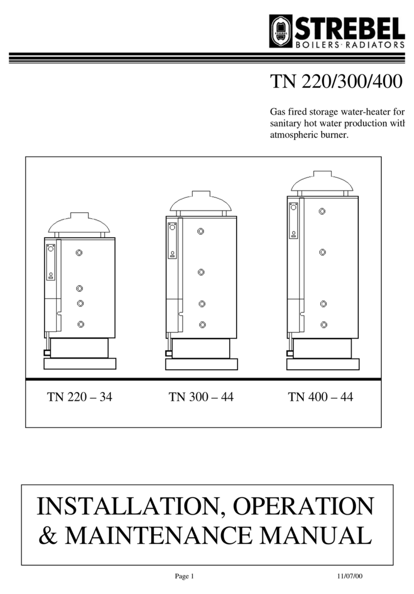 Strebel TN 400 Installation, operation & maintenance manual Strebel TN 400 Installation, operation & maintenance manual