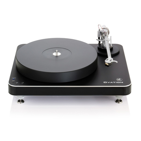 Clearaudio Ovation user manual