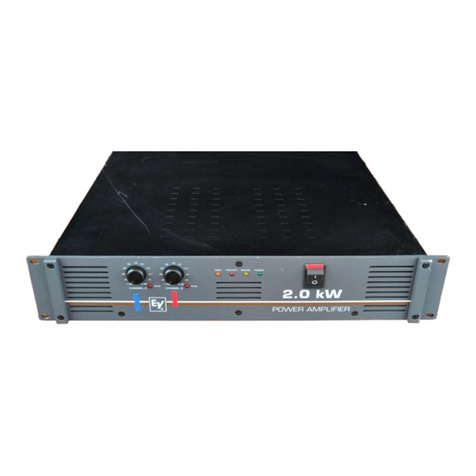 Electro-Voice 2.0kW Brochure & specs