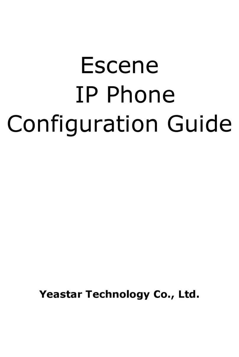 Yeastar Technology Escene Configuration guide