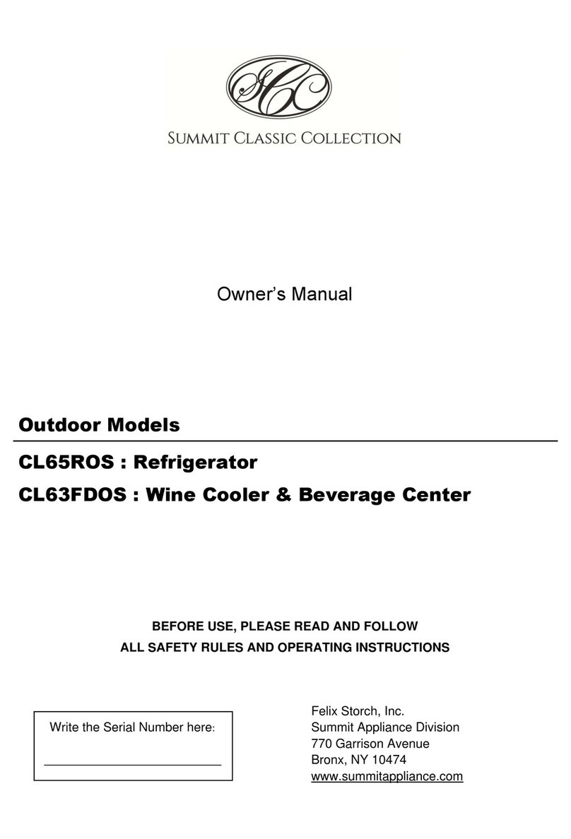 Summit CL65ROS owner's manual