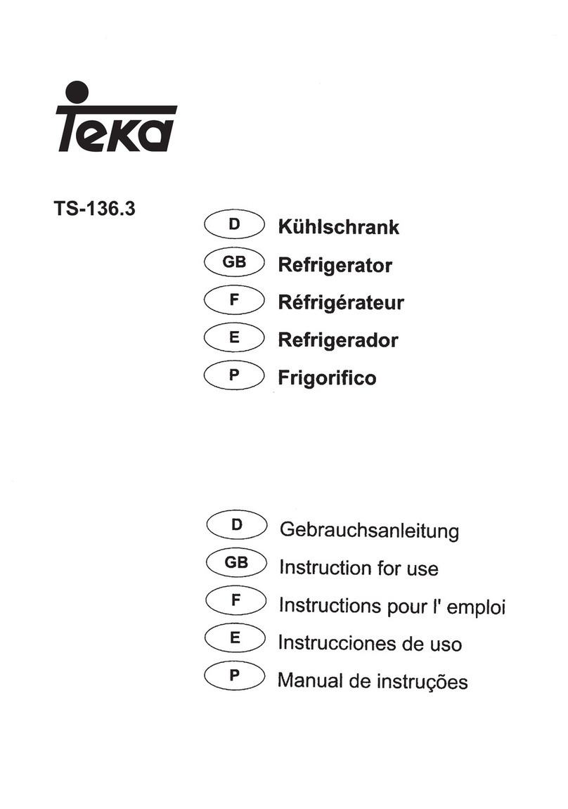 Teka TS-136.3 User manual