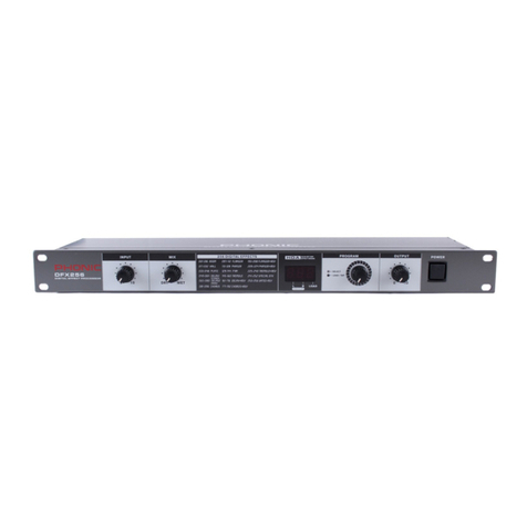 Phonic DFX256 user manual