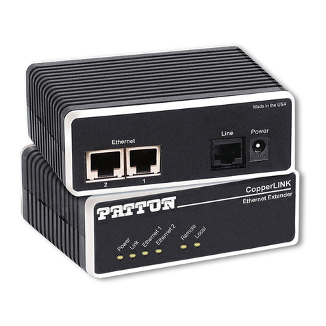 Patton electronics CopperLINK 2173 User manual