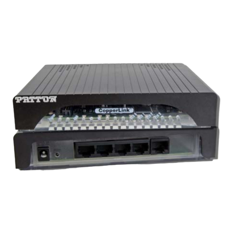 Patton electronics COPPER LINK 2174 User manual