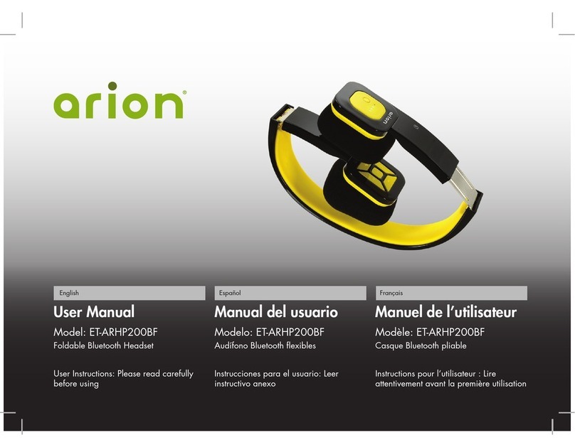 Arion ET-ARHP200BF user manual