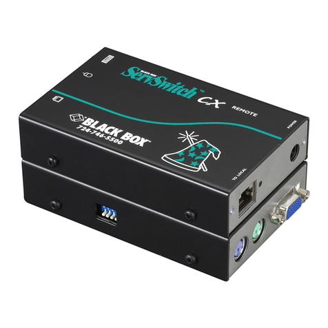 Black Box ServSwitch KV1400A User manual