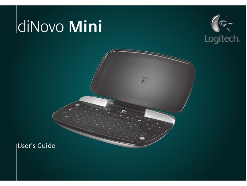 Logitech Dinovo Mini user guide