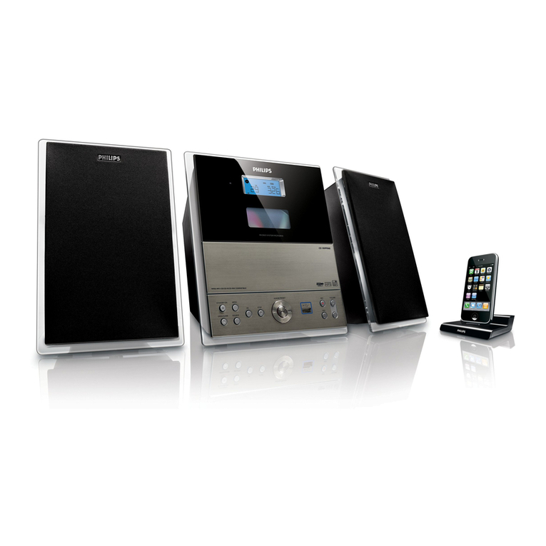 Philips MCM280D User manual