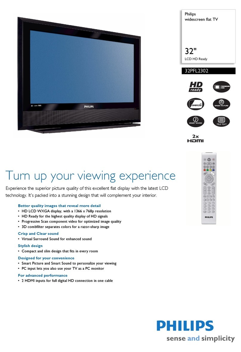 Philips 32PFL2302 User manual