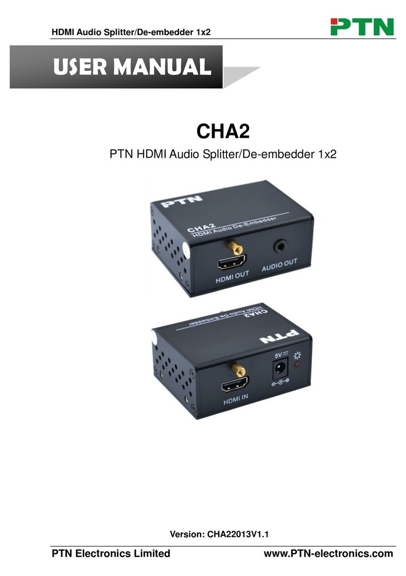 PTN CHA2 user manual