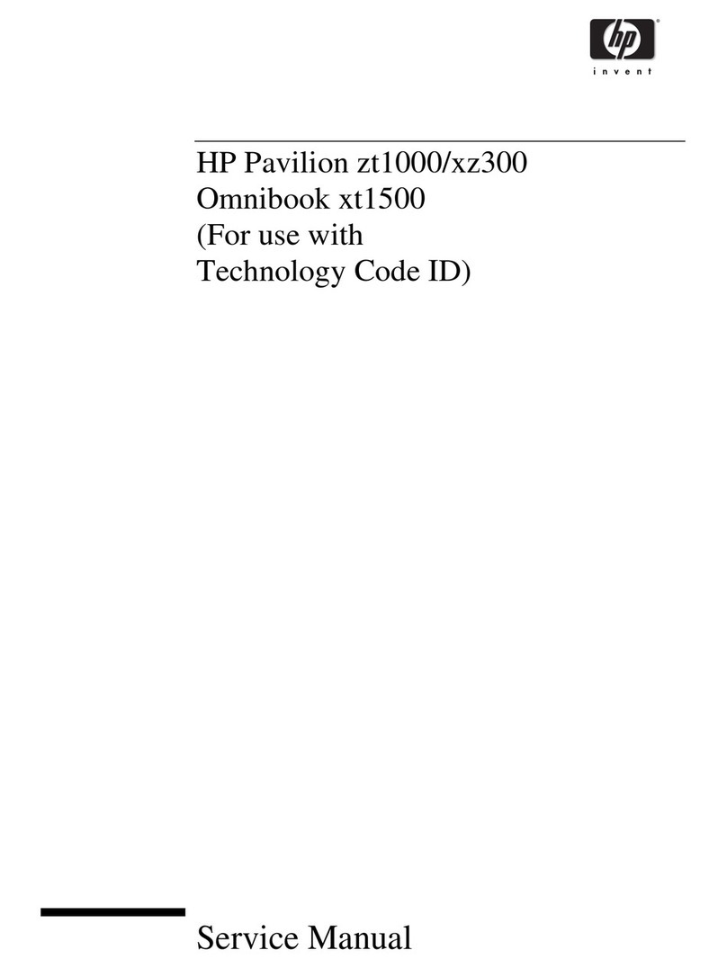 HP Pavilion zt1000 - Notebook PC User manual HP Pavilion zt1000 - Notebook PC User manual