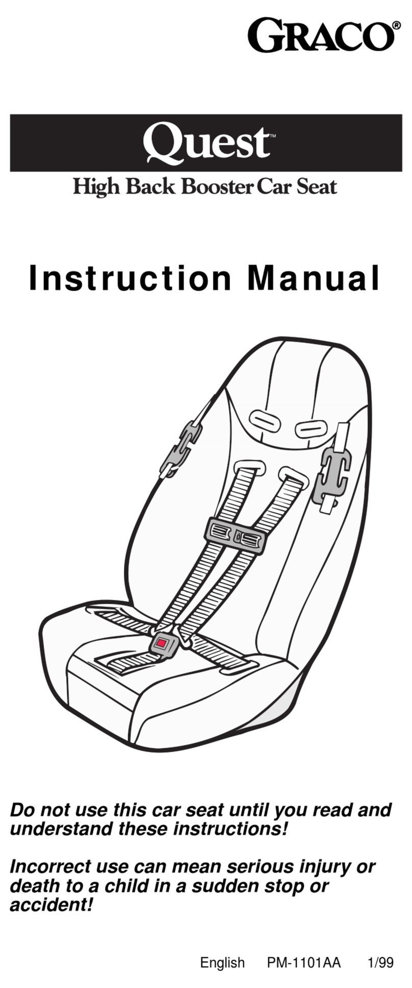 Graco Quest User manual