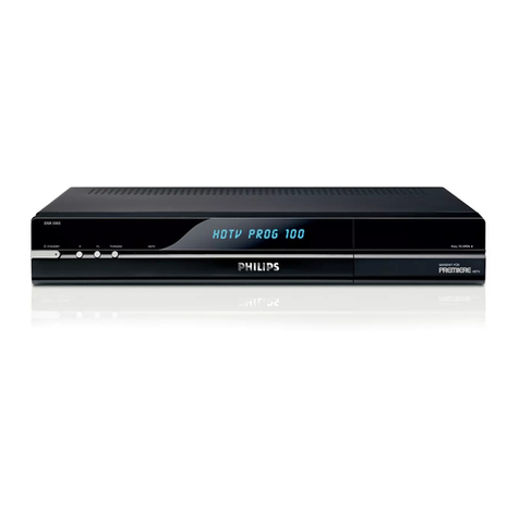 Philips DSR5005 User manual Philips DSR5005 User manual