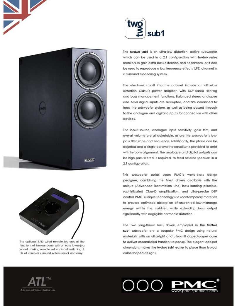 PMC twotwo sub1 Brochure & specs