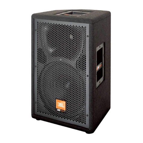 JBL MPro MP415 User manual JBL MPro MP415 User manual