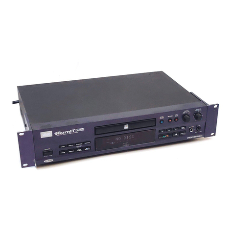 HHB BurnIT CDR-830 User manual HHB BurnIT CDR-830 User manual