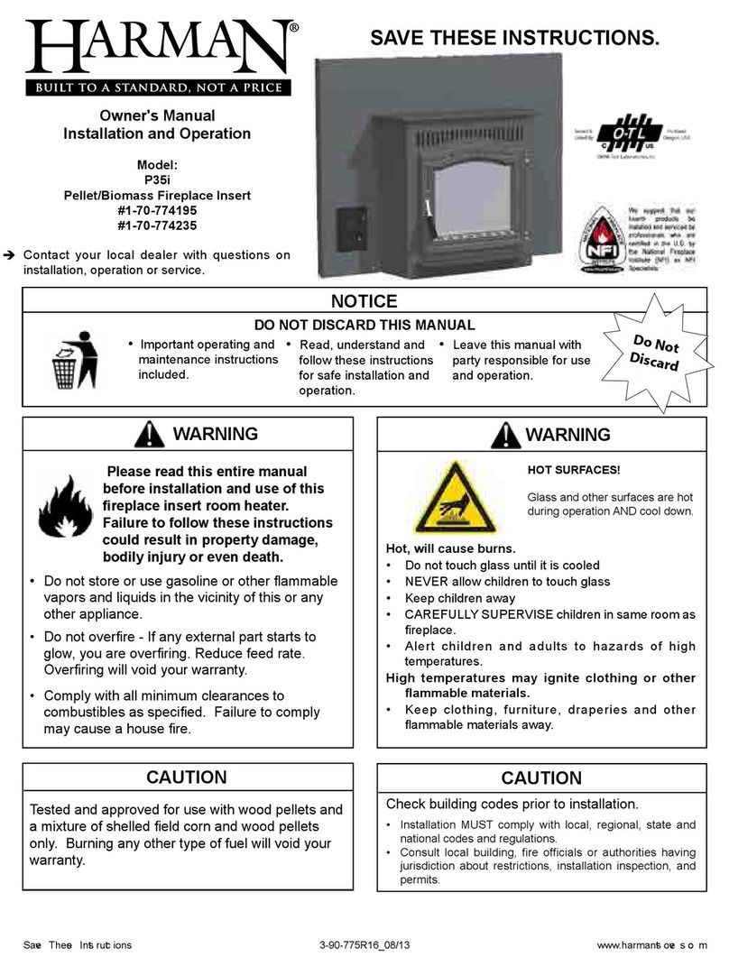 Harman P35I owner's manual Harman P35I owner's manual