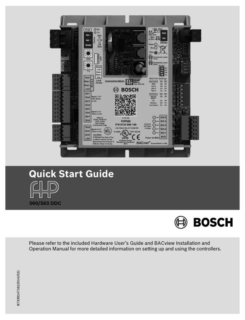 Bosch 560 DDC User manual