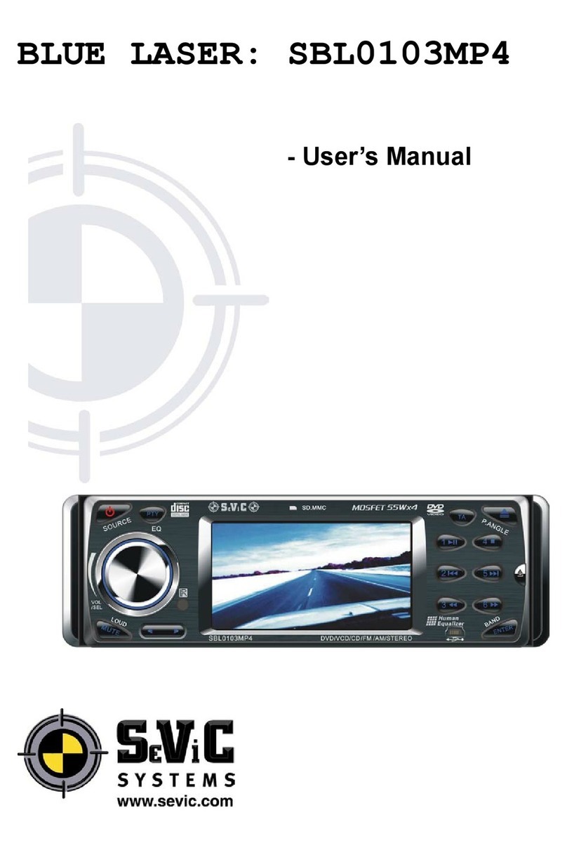 SEVIC SBL0103MP4 user manual