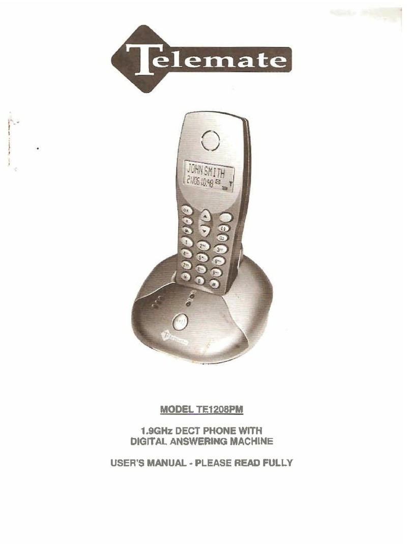 Telemate TE1208PM user manual