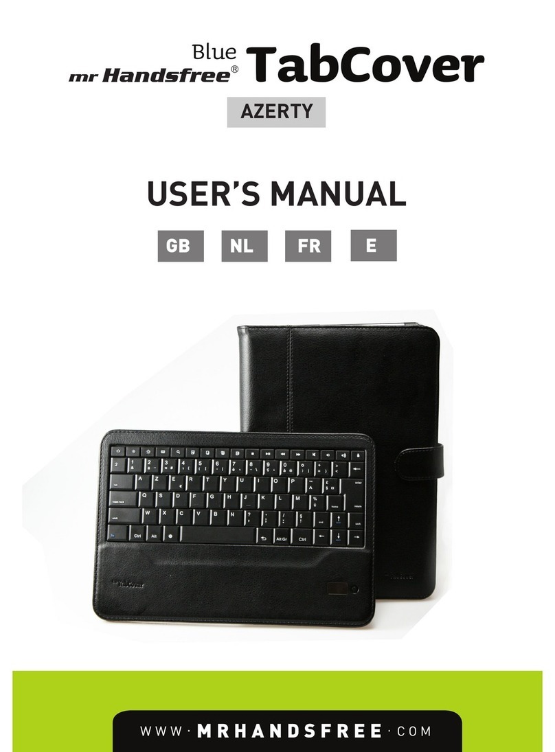 MRHANDSFREE Azerty User manual