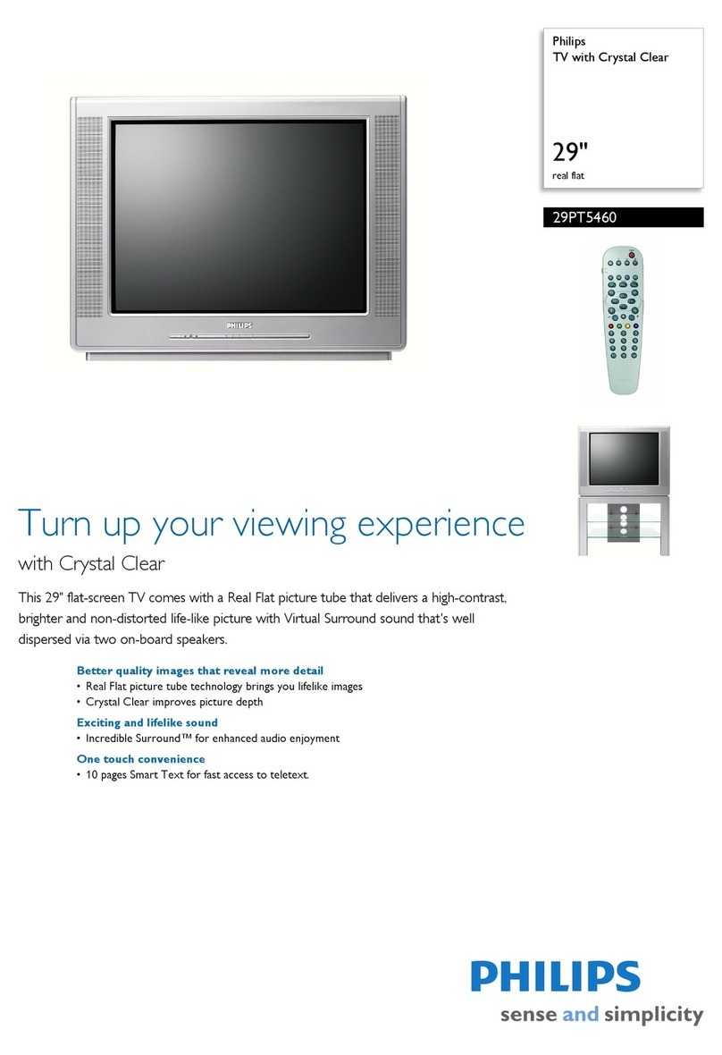 Philips 29PT5460/01 User manual