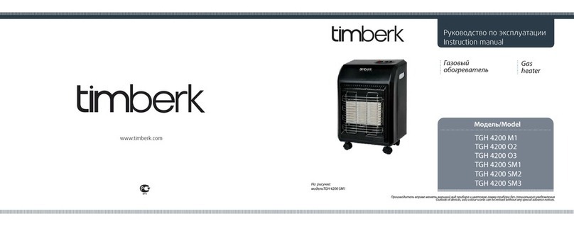 Timberk TGH 4200 SM1 instruction manual Timberk TGH 4200 SM1 instruction manual