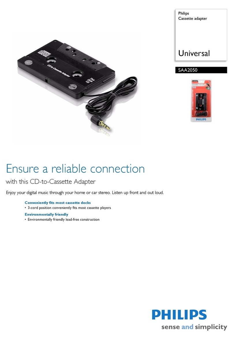Philips SAA2050 User manual