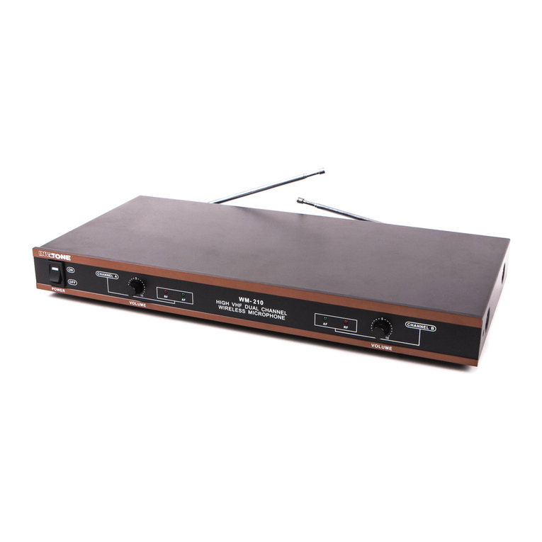 Invotone WM-210 User manual