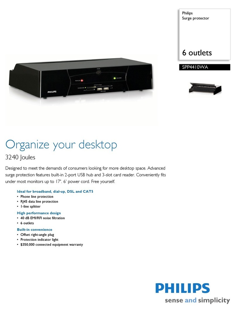 Philips SPP4410WA Specifications